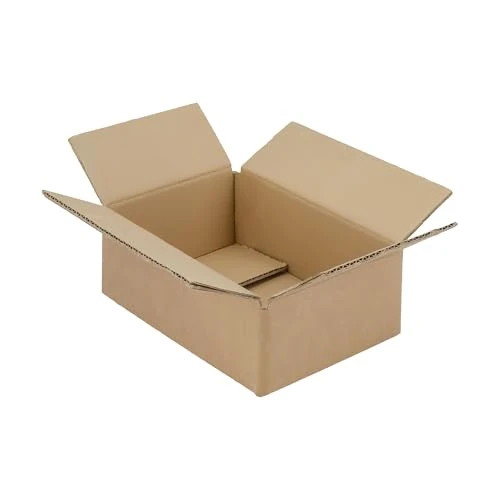 IMBALLAGGI 2000 - Caja de cartón doble onda 37 x 28 x 14 cm Pack de 5 unidades, cajas para mudanzas y embalaje, cajas de cartón resistentes y duraderas, cajas de mudanza ideales como cajas de cartón