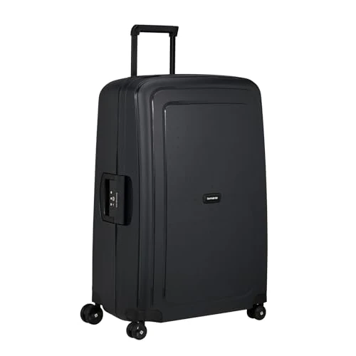 Zeitlich begrenztes Angebot: Samsonite S'Cure Renewed - Hartschalenkoffer 75 cm, Groß, Check-in Koffer mit Dreipunkt-Verschluss, Leicht, 4.60 KG, 102 L, Schwarz von 249.00 € auf 149.28 € (40% Rabatt)