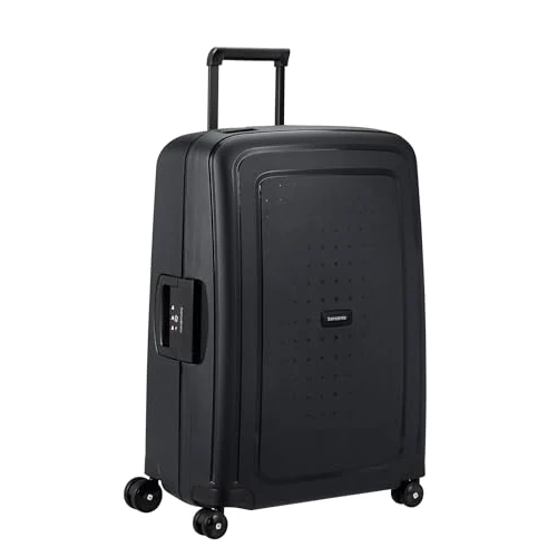 Samsonite S'Cure - Renewed Spinner M, Walizka, M (69 cm), 79 l, Czarny (Black)