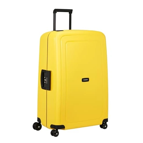Offre limitée : Samsonite S'Cure - Renewed Spinner L, Valise, L 75 cm, 102 L, Jaune (Yellow) de 249.00 € à 149.00 € (40% de remise)