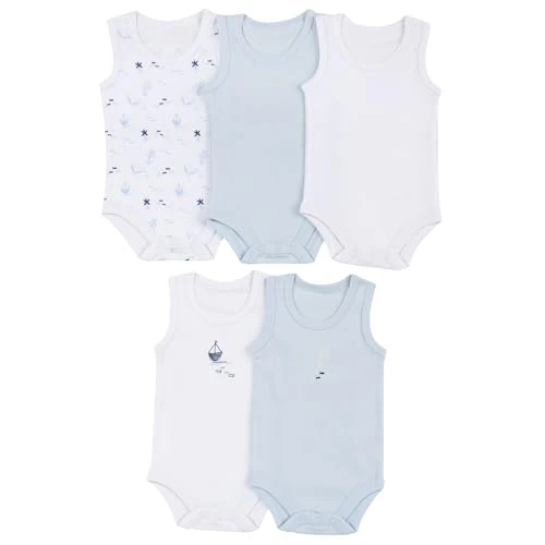 Offerta a tempo: Prénatal Bimbo 0-24 5 Body Senza Maniche - 52% da 25.99 € a 12.59 €