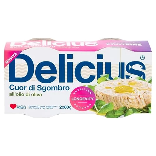Offerta a tempo: Sc. Cuore di Sgombro all'Olio di Oliva 80 g x 2 - 32% da 3.49 € a 2.39 €