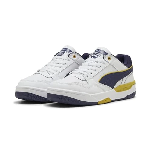 Oferta limitada: PUMA Zapatillas Rebound Retro Unisex 42, White Deep Plum Dazzling Yellow Purple de 37.50 € a 37.50 € (ahorro 0.00%)
