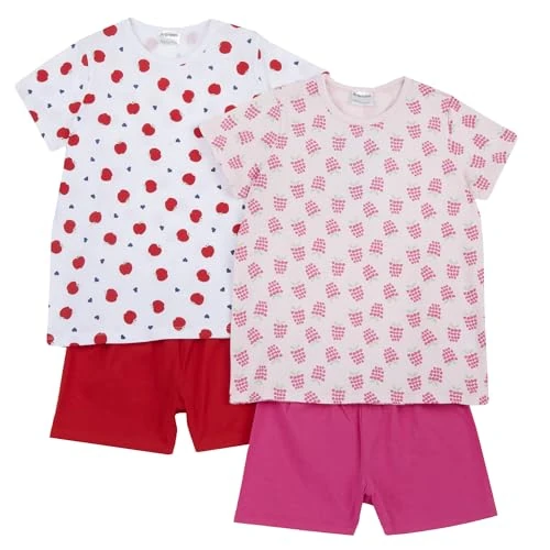 Offerta a tempo: Prénatal Bambine e Ragazze 2 Pigiami a Maniche Corte - 50% da 24.99 € a 12.59 €