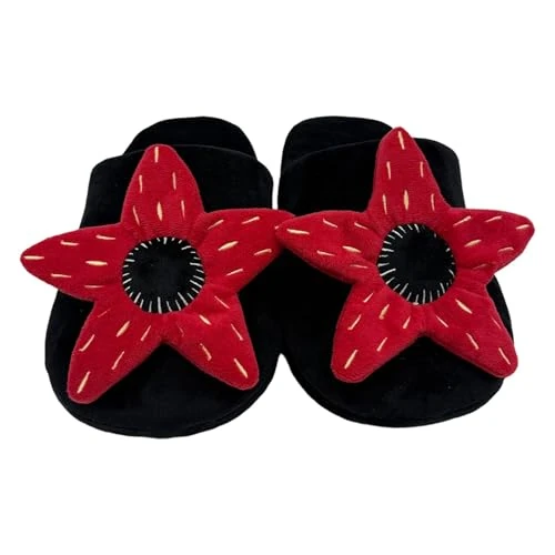 Demogorgon - Pantuflas unisex 3D de Demogorgon, para Navidad, otoño e invierno, para uso interior y exterior, para otoño e invierno, cómodo y cálido, Mujer., Talla única