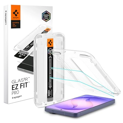 Spigen Glas.tR EZ Fit Pro Vetro Temperato compatibile con Samsung Galaxy S26 Ultra, 2 Pezzi, Anti-graffio, Cristallino, Custodia Compatibile, Durezza 10H+ Pellicola prottetiva
