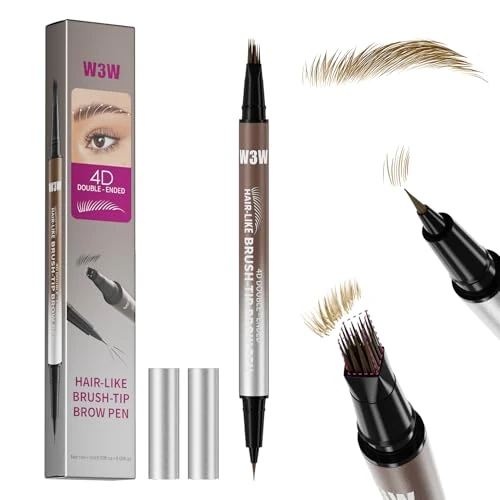 Offre limitée : W3W crayon sourcils,waterproof crayon a sourcil,sourcils maquillage,eyebrow pencil,crayon à sourcils,crayon sourcil Brun clair, 01 Light Brown de 9.99 € à 9.99 € (0.00% de remise)