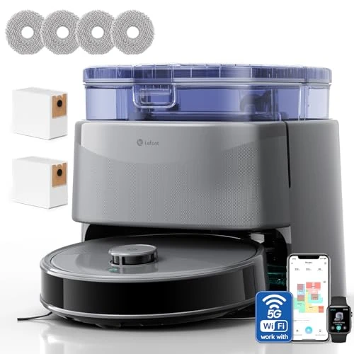 Offerta a tempo: Lefant M3 Ultra Robot Aspirapolvere Lavapavimenti 23000Pa, Grigio - 71% da 1299.99 € a 379.99 €