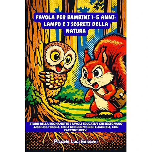 Favola per Bambini 1-5 Anni: Lampo e i Segreti della Natura: Storie della buonanotte e favole educative che insegnano ascolto, fiducia, gioia nei giorni ... con racconti brevi (Italian Edition)