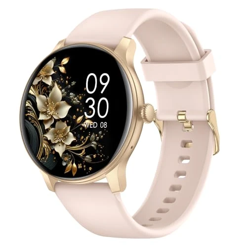 Tijdelijke aanbieding: AcclaFit Smartwatch voor dames en heren, 1,38 inch HD-display, smartwatch met bluetooth-oproepen, fitnesstracker met hartslagfrequentie, SpO2 slaapmonitor, stappenteller, IP68 waterdicht van 39.99 EUR naar 39.99 EUR (korting 0%)