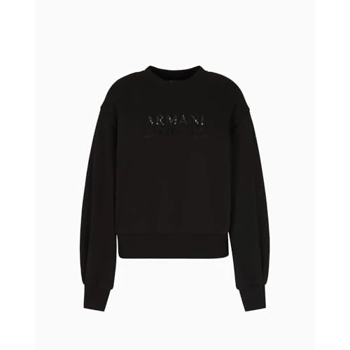 Armani Exchange Blossom Print Crewneck Maglia di Tuta Donna (Pacco da 1)