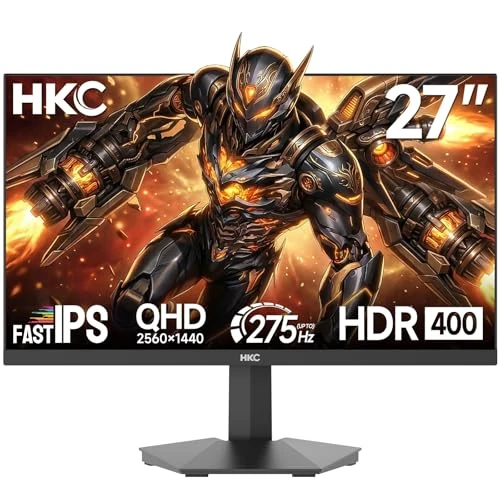 Offerta a tempo: HKC Monitor Gaming Fast IPS 27 Pollici, QHD 260Hz (OC 275Hz), HDR400 - 0.00% da 168.99 € a 168.99 €