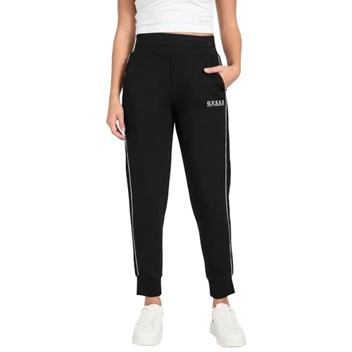 Oferta limitada: Guess Eco Victoire - Pantalón de buceo para mujer, Negro, Small de 103.78 € a 77.00 € (ahorro 25.8%)