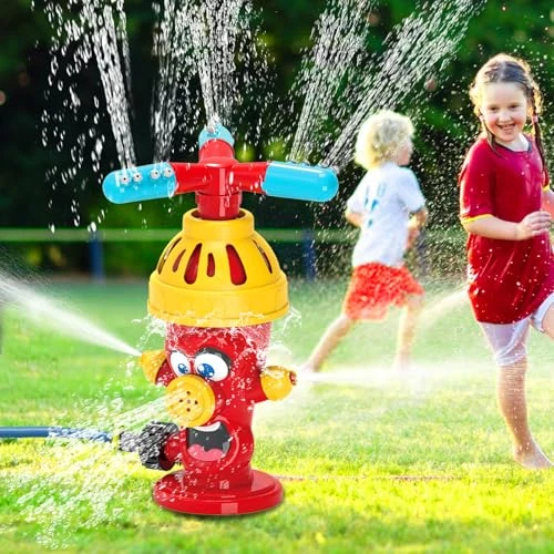 Tijdelijke aanbieding: Xerteam Watersprinkler voor kinderen, sprinkler waterspeelgoed voor kinderen, tuin water twister zomer splash speelgoed voor jongens en meisjes 3-12 jaar van 23.96 € naar 7.43 € (69% korting)