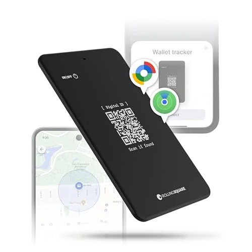 Offerta a tempo: Rolling Square AirCard Dual - Wallet Tracker Android e Apple Localizzatore Bluetooth Compatibile con Apple iOS Find My, Google Android Find Hub, Ricarica Wireless, Air Smart Tag Card Anti-Perdita Nero - 0.00% da 14.99 € a 14.99 €