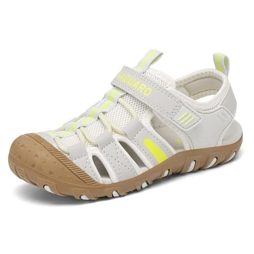 Offerta a tempo: SAGUARO Sandali Bambino Estivi Punta Chiusa Beige 26 - 41% da 33.99 € a 19.99 €