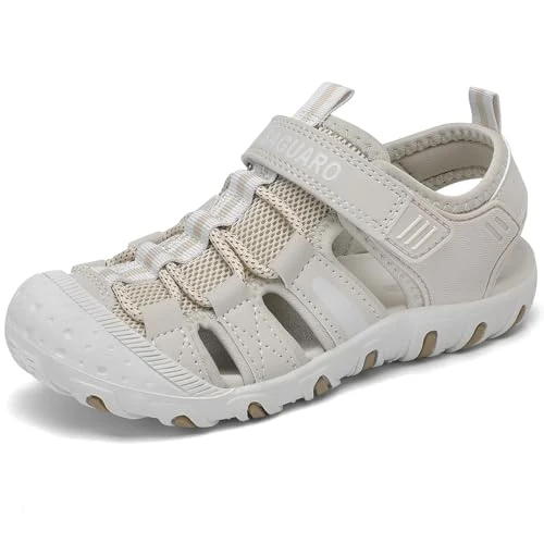 Offerta a tempo: SAGUARO Sandali Bambino Estivi Punta Chiusa Grigio 27 - 41% da 33.99 € a 19.99 €