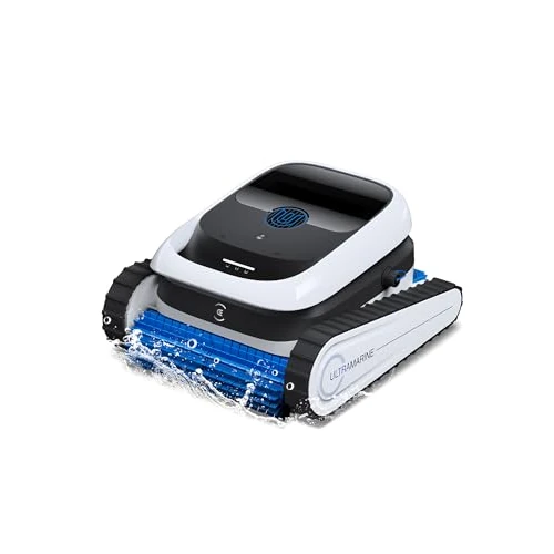 Zeitlich begrenztes Angebot: ECOVACS Ultramarine P1 Poolroboter für Boden und Wände, 180 Min. Akku, bis zu 180m², 4800 GPH UltraPure-Saugkraft, Pool-Saugroboter mit App, Doppelschicht-Filter, SmartNavi-Navigation (White) von 549.00 € auf 549.00 € (0.0% Ra