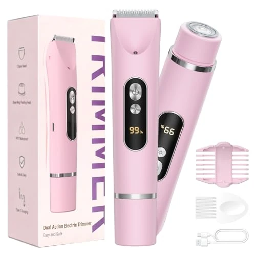 Oferta limitada: MANKIW Recortadora Mujer 2 en 1 Eléctrica, Bikini Trimmer IPX7 de 19.99 € a 19.99 € (ahorro 0.00%)
