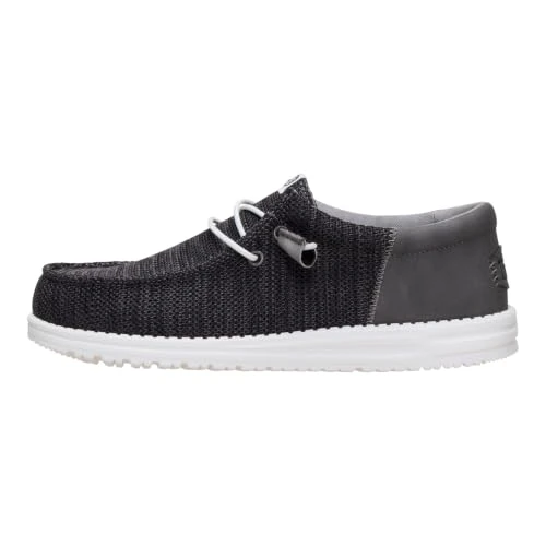 Zeitlich begrenztes Angebot: HEYDUDE Herren Wally Funk Craft Mesh Mokassin, Schwarz, 45 EU von 69.99 € auf 62.99 € (10% Rabatt)