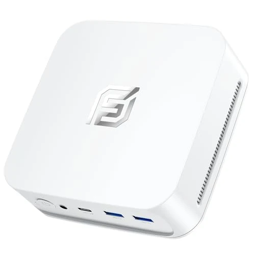 NAIKLULU Mini-PC, 16 GB RAM, 512 GB SSD N95 (1,0 bis 3,4 GHz), Micro Desktop 2026, PC, Desktop-Computer, unterstützt 4K/Win 11 Pro/Typ-C/USB 3.2/RJ45 (Gigabit Ethernet)