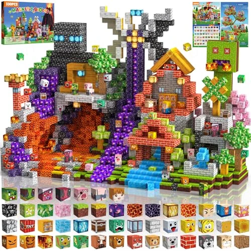 Limited-time offer: Crifeton Magnetic Blocks 330 PCS Magnetic Building Blocks, 3+ STEM Montessori Sensory Toys, Magnetic Cube for for 3 4 5 6 7 8 9 10 11 12 8-12 Years Old Boys & Girls Birthday Gifts from 61.99 £ to 61.99 £ (save 0.00%)