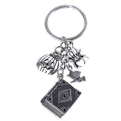 Portachiavi con Ciondolo Portachiavi con Ciondolo per Streghe da Donna Accessori per Halloween Nuovo Rilascio Practical Treatment