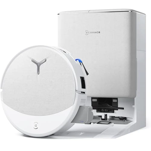 Oferta limitada: ECOVACS DEEBOT T90 Pro Omni Robot Aspirador y Mopa, 30 000 Pa, Carga PowerBoost, OZMO Roller 3.0 con Tecnología TruEdge 3.0, Aplicación Automática de la Solución de Limpieza, Agent YIKO AI, Blanco de 799.00 € a 599.00 € (ahorro 25%)