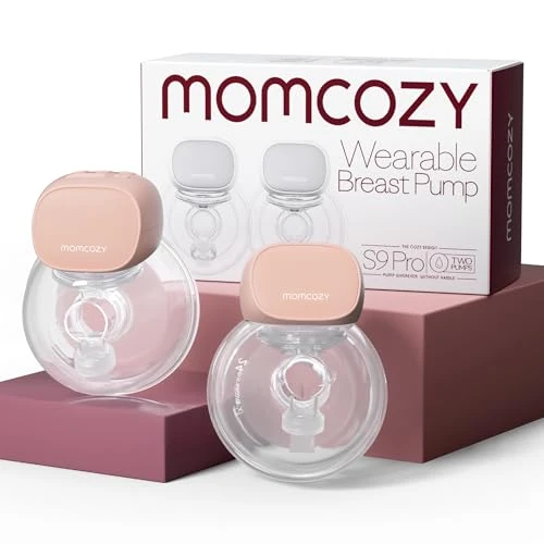 Offre limitée : Momcozy S9 Pro Tire Lait Électrique Mains Libres, 285 mmHg, Rose,2 Unité de 101.99 € à 89.99 € (12% de remise)