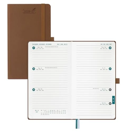 Oferta limitada: BEZEND Agenda Escolar 2026 2027 Semana Vista Pequeña Horizontal 9,5 x 17 cm de 11.99 € a 8.54 € (ahorro 29%)