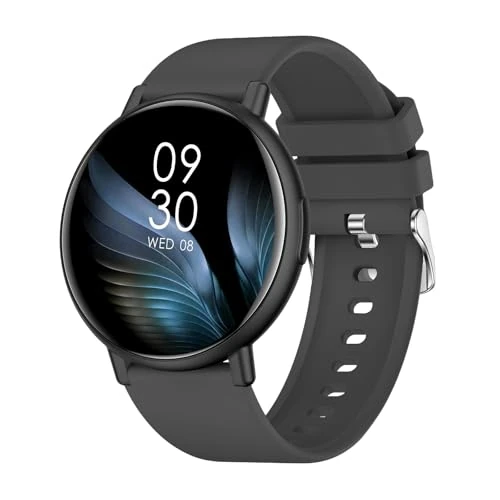 Tijdelijke aanbieding: AcclaFit Smartwatch voor dames en heren, 1,38 inch touchscreen, smartwatch met oproepen beantwoorden, fitnesstracker met bloeddruk en slaapmonitor, 120+ Sport Step Counter voor Android en iOS van 39.99 EUR naar 39.99 EUR (korting 0%)