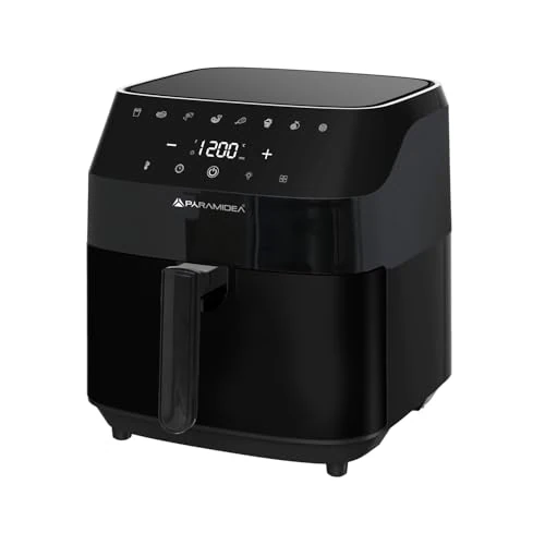 Pyramidea Friteuse à air numérique couleur noire 8 litres AF816B