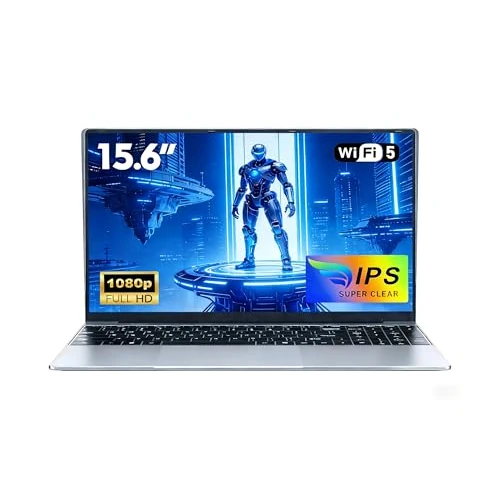 CHIFUYOU 16 GB RAM 256 GB SSD 2026 Laptop 15,6 Zoll M3-6Y30 (0,9 bis 2,2 GHz), Notebook, FHD 1920x1080P, 5000mAh/38,5WH, TF-Karte, Webcam, Touchpad, Student/Profi