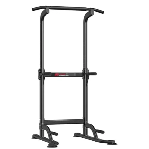 Offerta a tempo: Power Tower Dip Station Freestanding Pull Up Bar Multi-Function Electric Tower Training Adjustable Height 165-210cm Freestanding for Home Gym - 7% da 85.99 € a 79.99 €