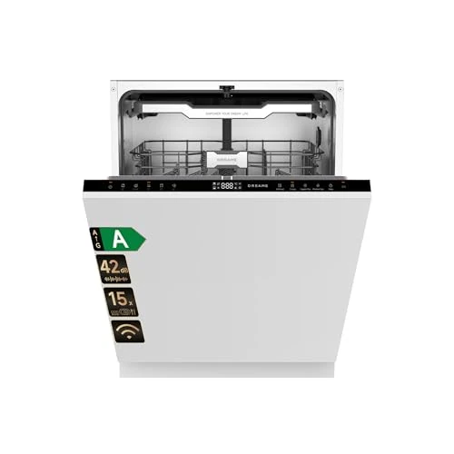 Zeitlich begrenztes Angebot: dreame DZ60 Pro Unterbau-Geschirrspüler Vollintegrierbar 60 cm,15 Maßgedecke,FlexWing-Sprüharm,Intelligente APP-Steuerung,Klopf-zu-Öffnen-Tür,75 °C Hochtemperaturwaschgang,Dual-Trocknungstechnologie von 999.00 € auf 749.00 € (