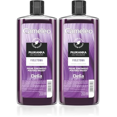 Offerta a tempo: Cameleo - Tonico per Capelli - VIOLA - Tonalità Glamour SENZA dominante gialla - Colore Semipermanente per capelli - per capelli biondi, biondo platino e grigi - colore e cura dei capelli - 200ml - 17% da 5.80 € a 4.80 €