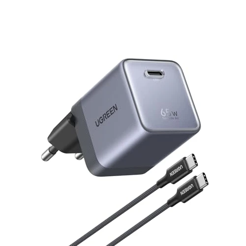 Offerta a tempo: UGREEN Nexode Air 65W Caricatore USB C Ricarica Rapido GaN II Alimentatore con Cable Type C Compatibile con MacBook Pro Air iPad iPhone 17 Air Pro Max 16 15 14 13 Galaxy S26 25 Pixel 10 (Grigio) - 0.00% da 34.99 € a 34.99 €
