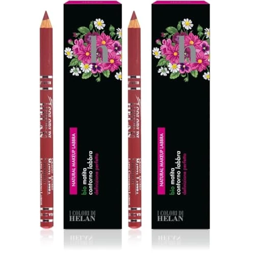Helan, I Colori di Helan - Matita Labbra Morbida Facile da Stendere con Vitamina E Nutriente, Make Up Labbra Matte, Trucchi Donna a Lunga Durata - Matite Labbra Bio Definizione Perfetta, Rosa Cipria