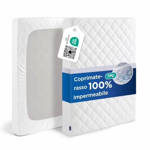 Offerta a tempo: BEDSURE Coprimaterasso Impermeabile 90x200cm—Coprimaterasso Antiscivolo,Impermeabile e Antiallergico, Protezione Contro gli incidenti,Morbido,Certificato Oeko-Tex 100 - 0.00% da 29.99 € a 29.99 €