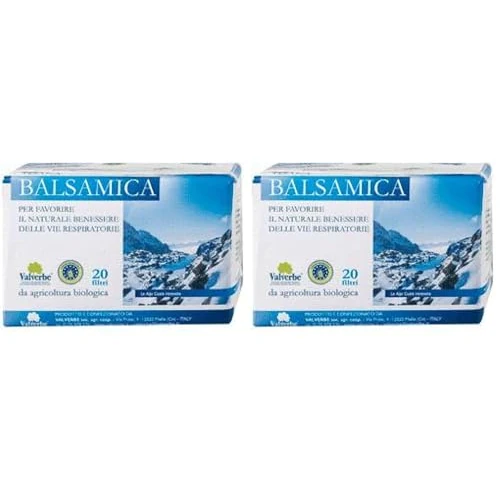 Valverbe, Tisana balsamica bio, 20g (Confezione da 2)