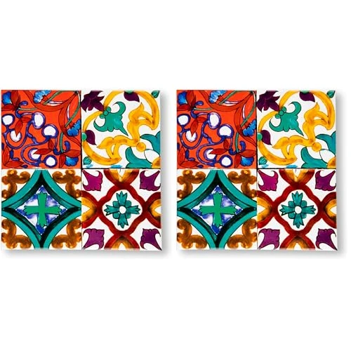 Excelsa Lisbona Sottopentola, Ceramica dolomite e sughero, Cm. 15 x 15 (Confezione da 2)