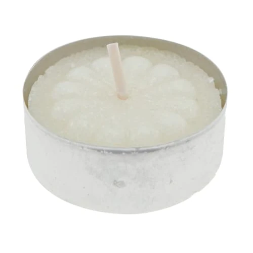 Cereria di Giorgio Tealight Diametro 3,6 cm Altezza 1,7 cm - 80 Pezzi - Durata 3 Ore