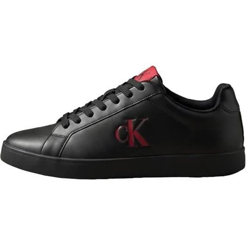 Offre limitée : Calvin Klein Baskets Cupsole Homme Derby avec Logo, Noir (Triple Black/Adrenaline Rush), 42 de 79.90 € à 50.54 € (37% de remise)