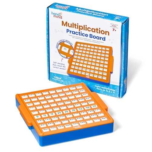 Zeitlich begrenztes Angebot: hand2mind Multiplikations-Übungstafel, Mathematik-Faktenspiele, elementare Mathematik-Manipulationen, Lernspielzeug, Kinder-Lernspielzeug, Zahlenzentren für Klassenzimmer von 21.54 € auf 21.54 € (0.00% Rabatt)