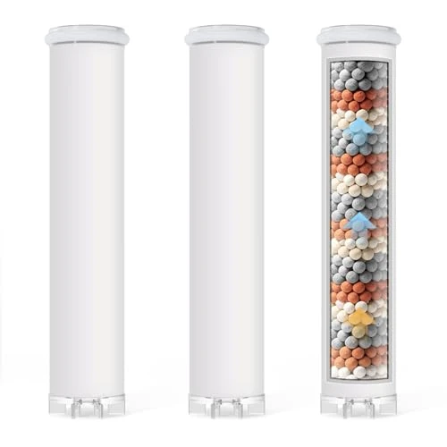 Offerta a tempo: Blendura Filtro Doccia Anticalcare 3 Pezzi, Bianco - 0.00% da 8.99 € a 8.99 €