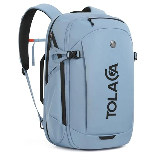 Tijdelijke aanbieding: Tolaccea Reisrugzak, 32 liter, zakelijke rugzak met 15,6 inch, schokbestendige EVA-laptoptas, handbagage, rugzak voor vliegtuig, nat vak, YKK-ritssluiting, waterafstotend en diefstalbestendig van 112.09 € naar 112.09 € (0.00% kortin