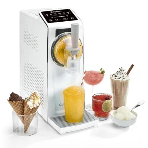 Offre limitée : Cuisinart Frost Fusion – Boissons glacées et glaces onctueuses en un seul appareil. 6 programmes (slushies, cocktails, frappés, vin glacé, sorbets, glaces italiennes). Sans glaçons, prêt en 25 min. de 499.90 € à 499.90 € (0.0% de remise)