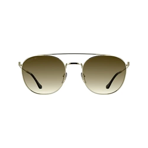 Limited-time offer: Lacoste Men's Sunglasses L281S - Gold with Gradient Light Brown Lens from 93.82 £ to 93.82 £ (save 0.00%)