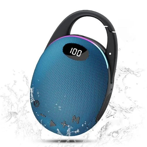 Tijdelijke aanbieding: coioc Draagbare Bluetooth-luidspreker, Bluetooth 5.4 luidspreker, 30 W dubbele luidspreker, 2.0 kanalen, diepe bas - blauw van 29.99 € naar 29.99 € (0.00% korting)