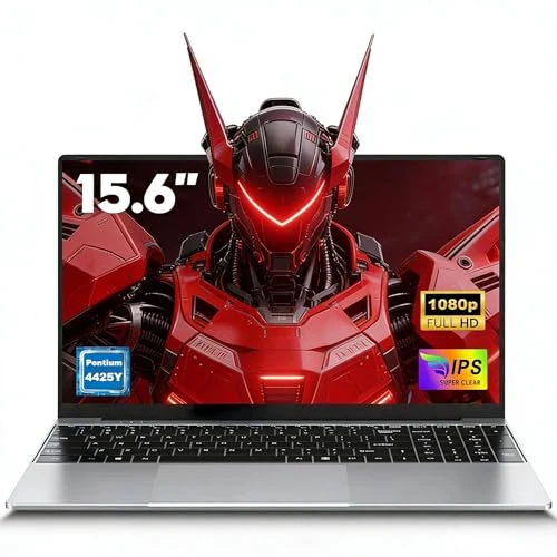 FUNYET Nowy Laptop 15,6" RAM 16 GB SSD 512 GB Obsługuje TF 1TB Win11 Pro 1920x1080 FHD (Procesor 2-rdzeniowy 4425Y), przenośny z WIFI5, BT4.2, USB3.0x2, HDMI dla studentów i biura